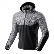 Куртка текстильная REBELHORN SLASH NORIAKI BLACK/WHITE SOFTSHELL