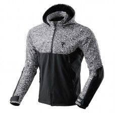 Куртка текстильная REBELHORN SLASH NORIAKI BLACK/WHITE SOFTSHELL