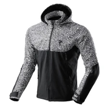 Куртка текстильная REBELHORN SLASH NORIAKI BLACK/WHITE SOFTSHELL