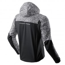 Куртка текстильная REBELHORN SLASH NORIAKI BLACK/WHITE SOFTSHELL