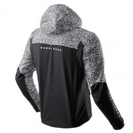 Куртка текстильная REBELHORN SLASH NORIAKI BLACK/WHITE SOFTSHELL