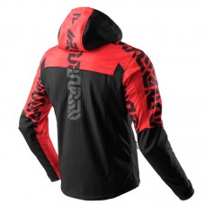 Куртка текстильная REBELHORN SLASH SPIDER BLACK/RED SOFTSHELL