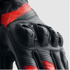 Перчатки REBELHORN VIPER BLACK/GREY/FLUO RED