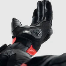 Перчатки REBELHORN VIPER BLACK/GREY/FLUO RED