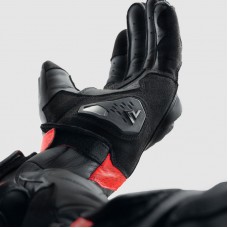 Перчатки REBELHORN VIPER BLACK/GREY/FLUO RED