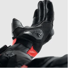 Перчатки REBELHORN VIPER BLACK/GREY/FLUO RED