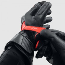 Перчатки REBELHORN VIPER BLACK/GREY/FLUO RED