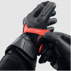 Перчатки REBELHORN VIPER BLACK/GREY/FLUO RED