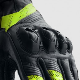 Перчатки REBELHORN VIPER BLACK/GREY/FLUO YELLOW