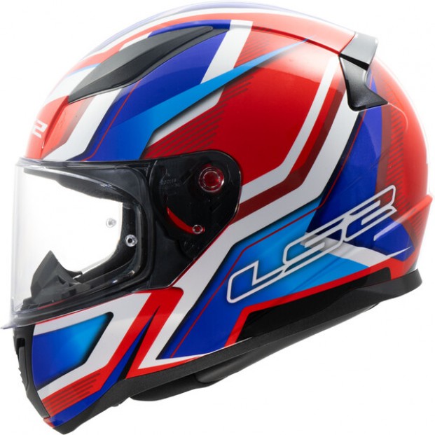 ШЛЕМ LS2 FF353 RAPID II FLITZ WHITE BLUE RED-06