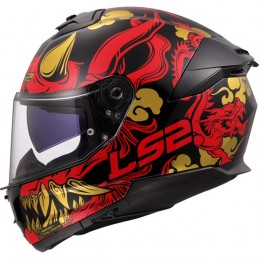 ШЛЕМ LS2 FF808 STREAM II DRAKO BLACK RED-06