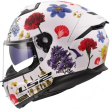 ШЛЕМ LS2 FF808 STREAM II FLOWERS WHITE-06
