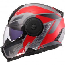 ШЛЕМ LS2 FF902 SCOPE II OXYD GREY RED-06