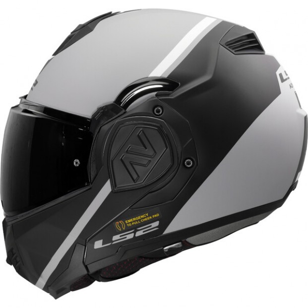 ШЛЕМ LS2 FF906 ADVANT SWIPE GREY BLACK-06