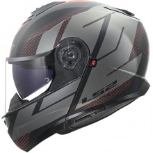 ШЛЕМ LS2 FF908 STROBE II CODE BLACK GREY-06