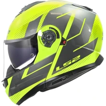 ШЛЕМ LS2 FF908 STROBE II CODE H-V YELLOW GREY-06