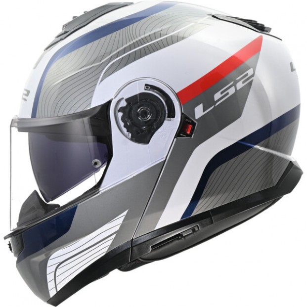 ШЛЕМ LS2 FF908 STROBE II MONZA WHITE BLUE RED-06