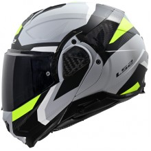 ШЛЕМ LS2 FF910 ADVANT II TRIPLE LIGHT GREY H-V YELLOW