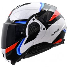 ШЛЕМ LS2 FF910 ADVANT II TRIPLE WHITE BLUE RED