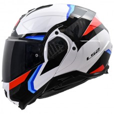 ШЛЕМ LS2 FF910 ADVANT II TRIPLE WHITE BLUE RED
