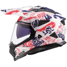 ШЛЕМ LS2 MX702 PIONEER II FANTASY WHITE BLUE RED-06