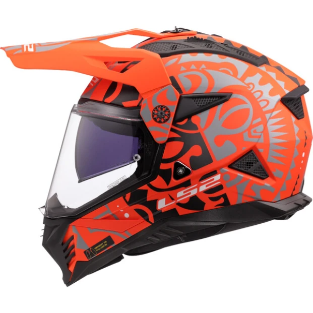ШЛЕМ LS2 MX702 PIONEER II RANGI ORANGE-06
