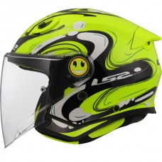 ШЛЕМ LS2 OF622 FUNNY II GLUP H-V YELLOW