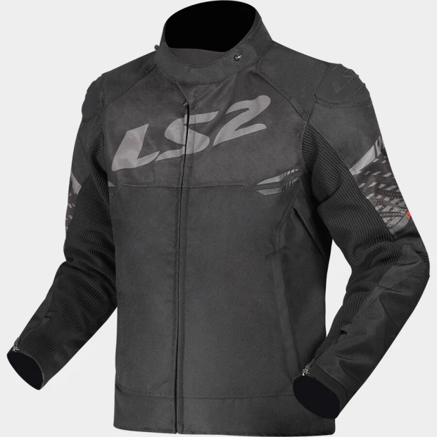 КУРТКА LS2 APEX MAN BLACK DARK GREY