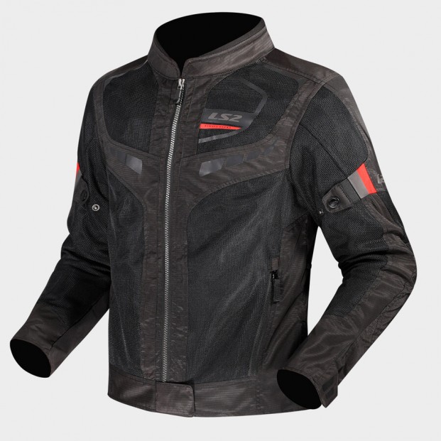 КУРТКА LS2 GARDA AIR LADY BLACK RED