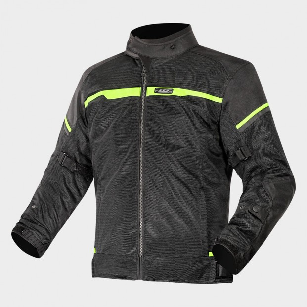 КУРТКА LS2 GARDA AIR MAN GREEN BLACK H-V YELLOW
