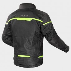КУРТКА LS2 GARDA AIR MAN GREEN BLACK H-V YELLOW