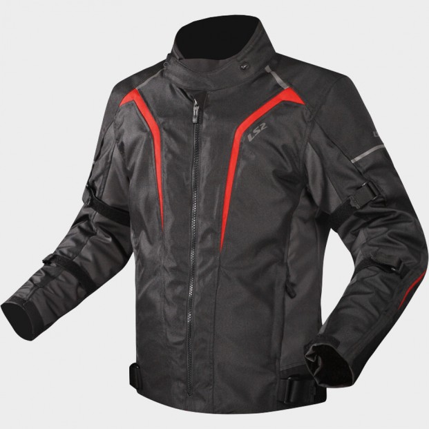 КУРТКА LS2 SEPANG MAN BLACK GREY RED