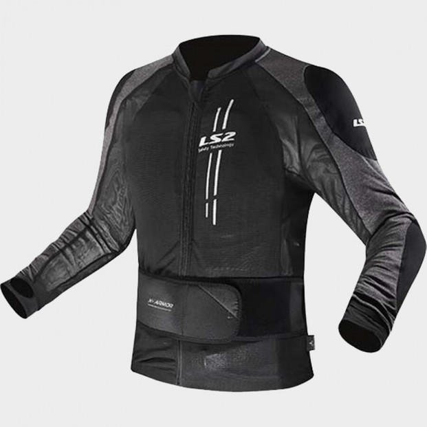 КУРТКА LS2 X-ARMOR MAN BLACK SILVER