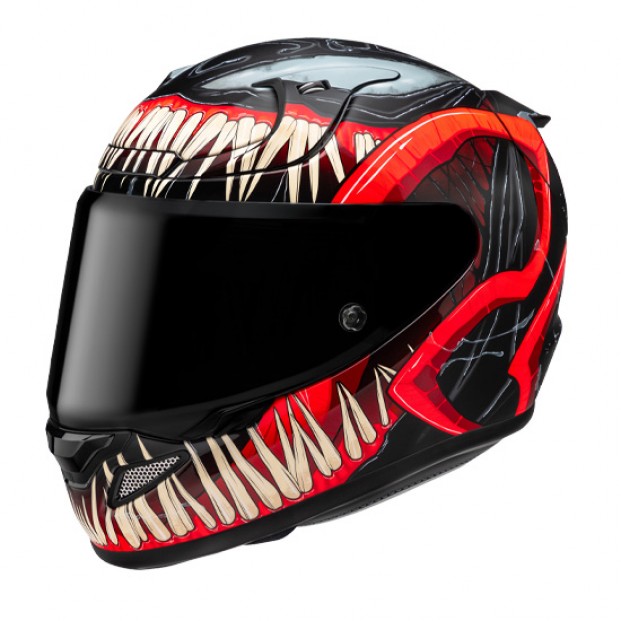Шлем HJC RPHA12 VENOM 3 MARVEL MC1SF