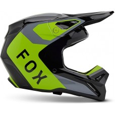 Шлем FOX JUNIOR V1 LEAN GREY/YELLOW