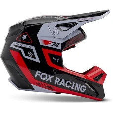 Шлем FOX JUNIOR V1 RACE SPEC FLUORESCENT RED