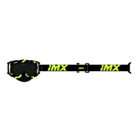 Очки IMX DUST GRAPHIC FLUO YELLOW GLOSS/BLACK - SZYBA DARK SMOKE + CLEAR (2 SZYBY W ZESTAWIE)