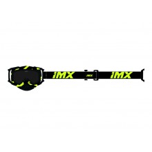 Очки IMX DUST GRAPHIC FLUO YELLOW GLOSS/BLACK - SZYBA DARK SMOKE + CLEAR (2 SZYBY W ZESTAWIE)
