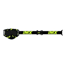 Очки IMX DUST GRAPHIC FLUO YELLOW GLOSS/BLACK - SZYBA DARK SMOKE + CLEAR (2 SZYBY W ZESTAWIE)