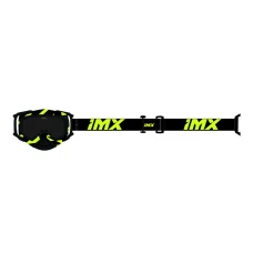 Очки IMX DUST GRAPHIC FLUO YELLOW GLOSS/BLACK - SZYBA DARK SMOKE + CLEAR (2 SZYBY W ZESTAWIE)