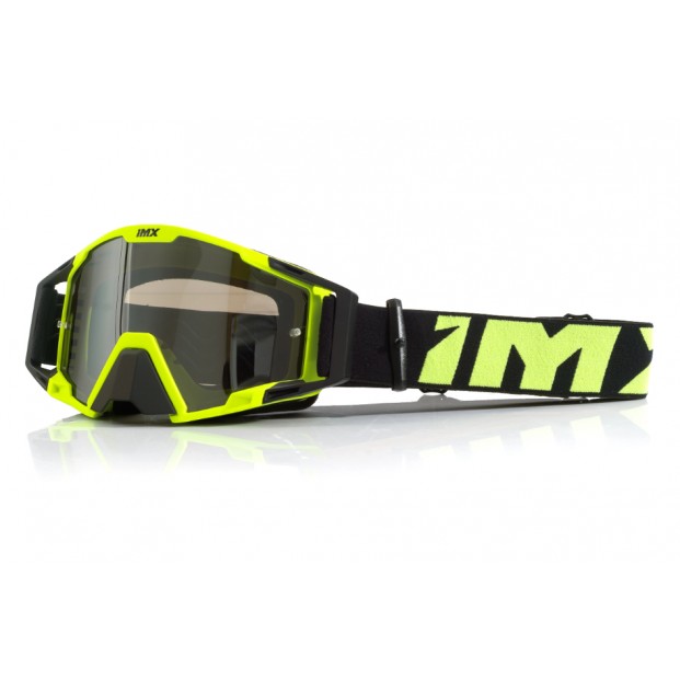 Очки IMX SAND FLUO YELLOW MATT/BLACK - SZYBA SILVER IRIDIUM + CLEAR (2 SZYBY W ZESTAWIE)