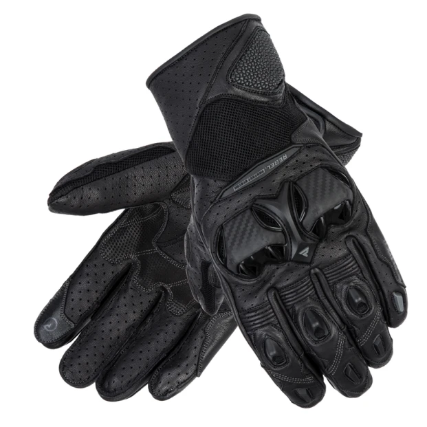Перчатки REBELHORN FLUX 2 BLACK