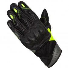 Перчатки REBELHORN FLUX 2 BLACK, FLO YELLOW