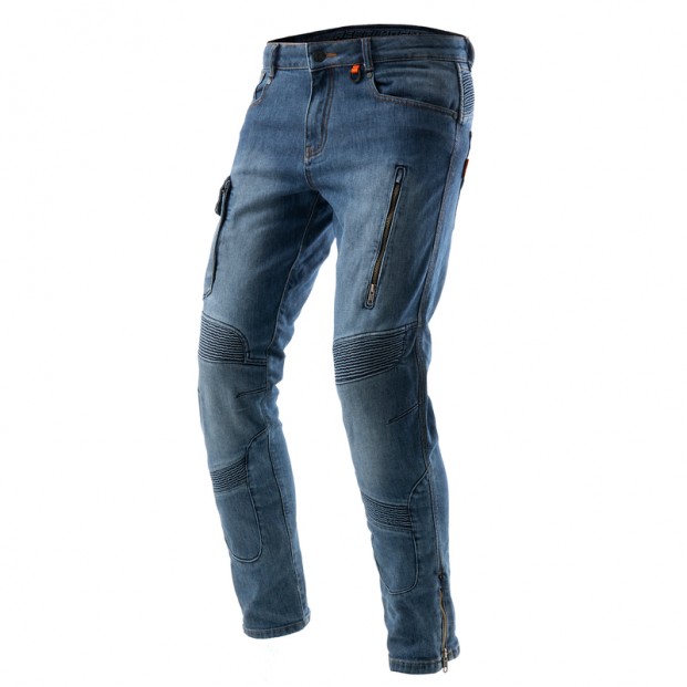 Джинсы REBELHORN VANDAL MONOLAYER WASHED BLUE
