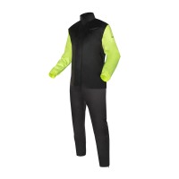 Комбинезон-дождевик 2-CZĘŚĆ. REBELHORN RAIN BLACK/FLUO YELLOW