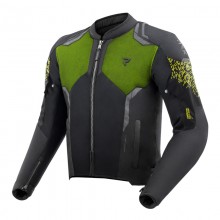 Куртка текстильная REBELHORN JAX BLACK/FLUO YELLOW