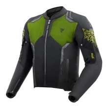 Куртка текстильная REBELHORN JAX BLACK/FLUO YELLOW
