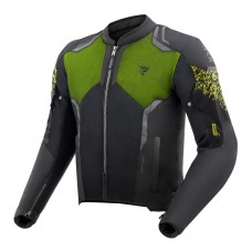 Куртка текстильная REBELHORN JAX BLACK/FLUO YELLOW