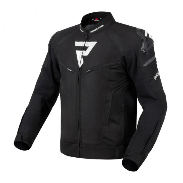 Куртка текстильная REBELHORN VANDAL BLACK/WHITE