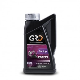 Масло моторное для мотоциклов GRO RACING 10W30, 1 л